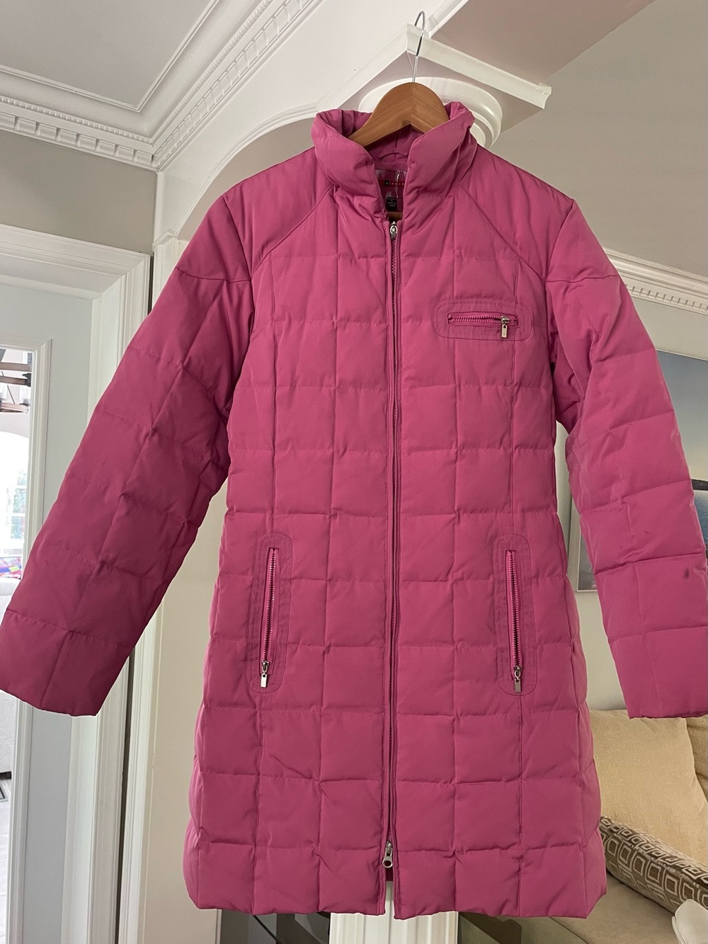 Giacca sport women’s size M ‘Ashes of the Roses’ long quilted puffer Jacket